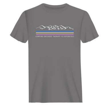 Camping Lines Man T-Shirt